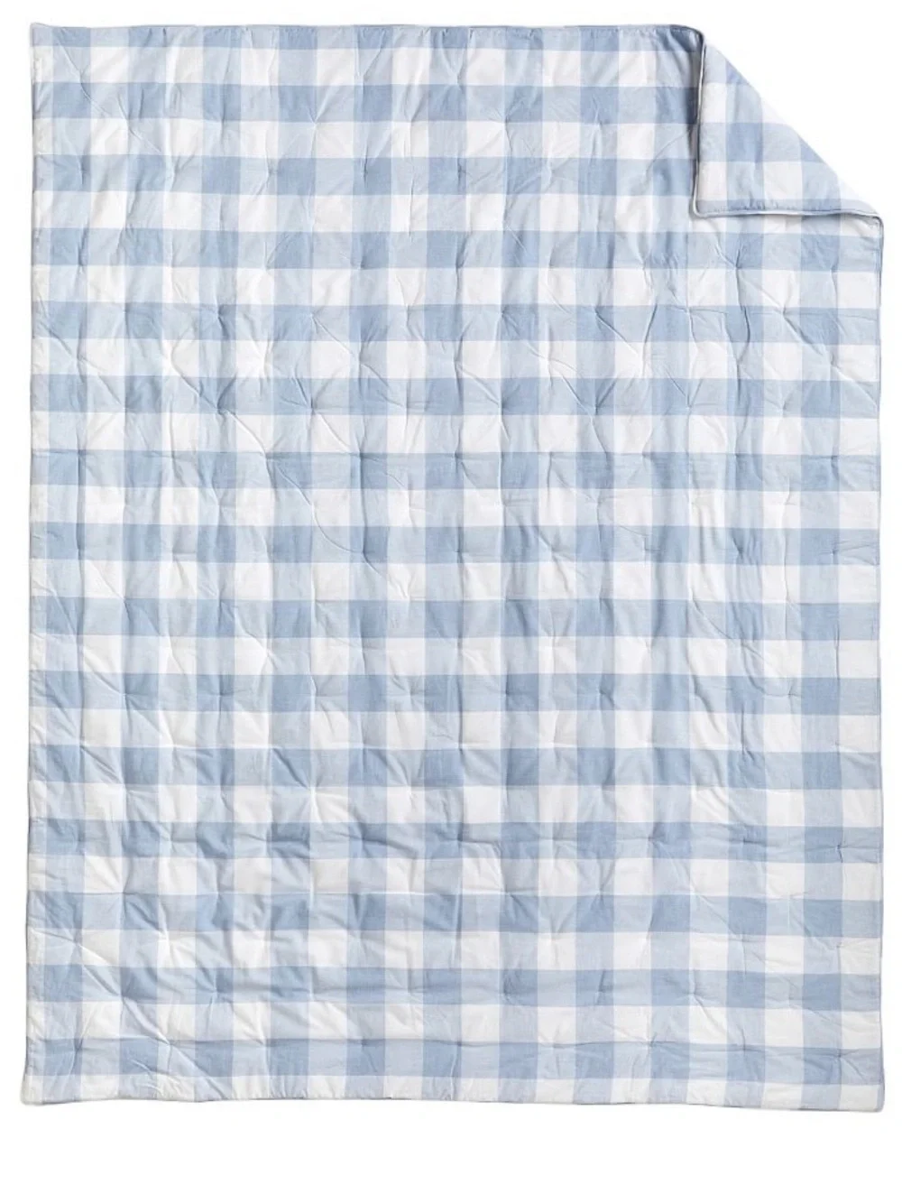 NWT Pottery Barn Kids Buffalo Check Queen Comforter and Shams